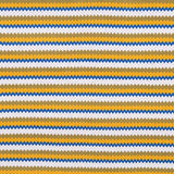 Jacquard gestrickte Blase gestreift Gelb - Ribes y Casals