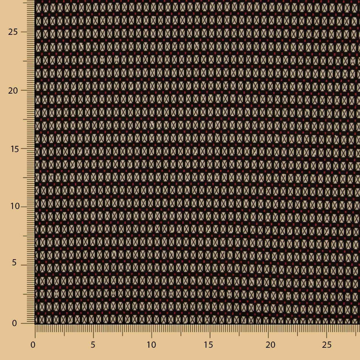 Jacquard-Quadratstich - Ribes y Casals