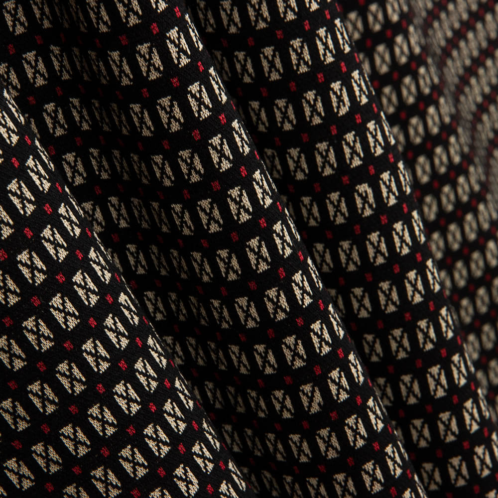 Jacquard-Quadratstich - Ribes y Casals