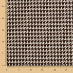 Jacquard gestricktes Cock Leg Choco Brown - Ribes y Casals