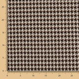 Jacquard gestricktes Cock Leg Choco Brown - Ribes y Casals