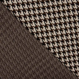 Jacquard gestricktes Cock Leg Choco Brown - Ribes y Casals