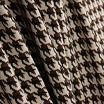 Jacquard gestricktes Cock Leg Choco Brown - Ribes y Casals