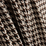 Jacquard gestricktes Cock Leg Choco Brown - Ribes y Casals