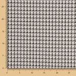 Jacquard-Strickwaren mit Hahnbein in Hellgrau - Ribes y Casals