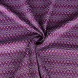 Jacquard-Zickzackstich Magenta - Ribes y Casals