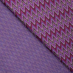 Jacquard-Zickzackstich Magenta - Ribes y Casals