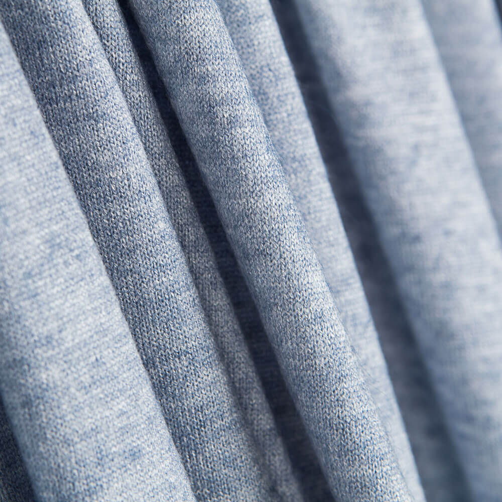 Blauer Denim-Strickpullover - Ribes y Casals