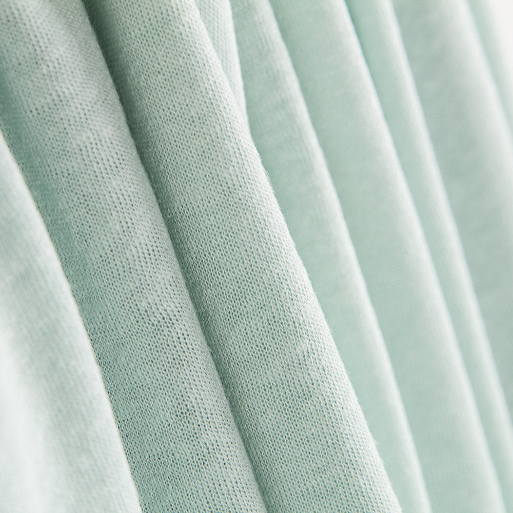 Gestrickter Jersey Leinen Water Green - Ribes y Casals