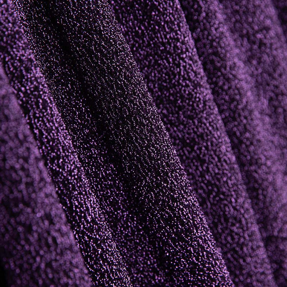 Aubergine Lamé-Glanzstich - Ribes y Casals