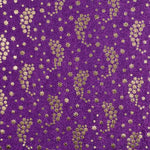 Lila Lamé gestrickte Sterne - Ribes y Casals