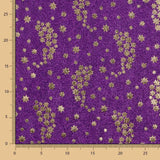 Lila Lamé gestrickte Sterne - Ribes y Casals