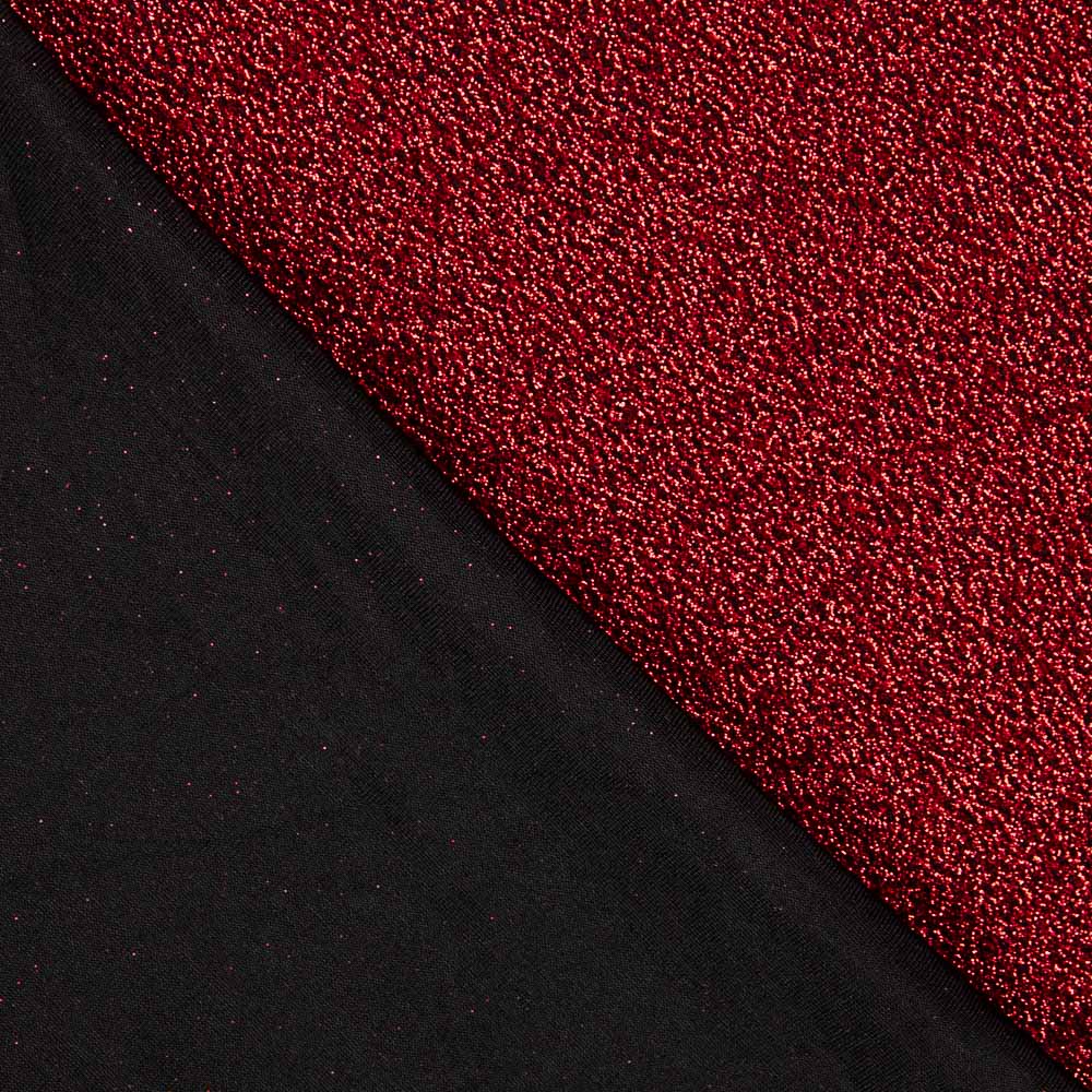 Rot glänzender Lamé-Stich - Ribes y Casals