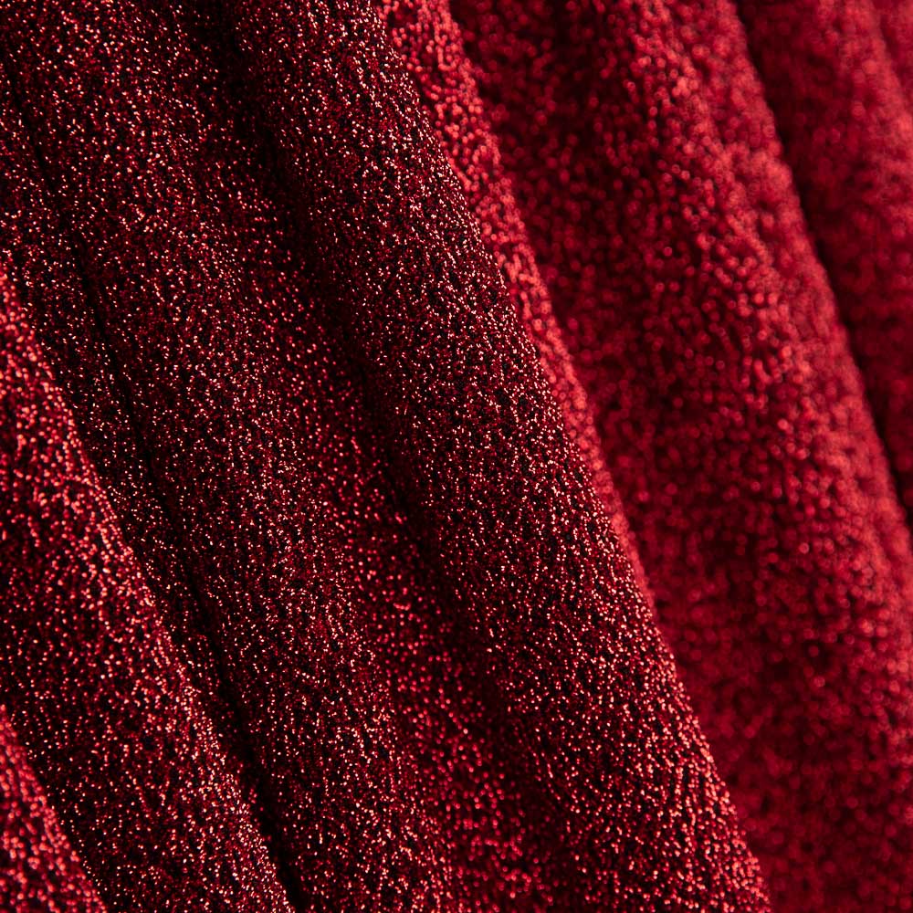 Rot glänzender Lamé-Stich - Ribes y Casals