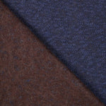 Poncho aus gestrickter Wolle Blau - Ribes y Casals