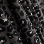 Gestricktes Angora Leopard Grau - Ribes y Casals