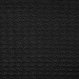 Schwarzer Cloqué-Jacquard-Strick - Ribes y Casals