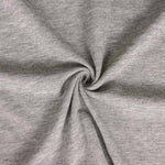 Restposten Perlé-Strickstoff grau meliert – verschiedene Maße x Breite 150 cm - Ribes y Casals