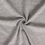 Restposten Perlé-Strickstoff grau meliert – verschiedene Maße x Breite 150 cm - Ribes y Casals