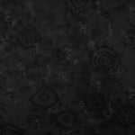 Polyester-Jacquard-Strick Schwarz - Ribes y Casals