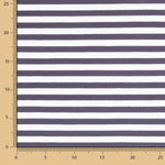 Gestreifter Strick Maxi Blau Grau - Ribes y Casals