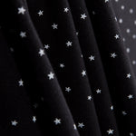 Schwarzes Strickzeug Sterne - Ribes y Casals