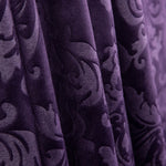 Samt-Jacquard-Strick lila - Ribes y Casals