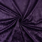 Samt-Jacquard-Strick lila - Ribes y Casals