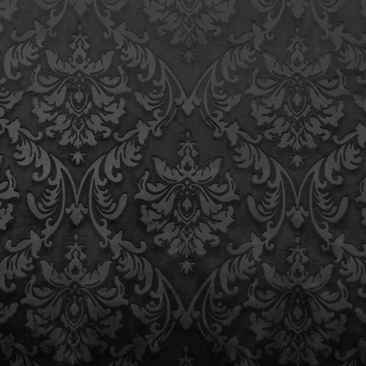 Schwarzer Jacquard-Samtstrick - Ribes y Casals