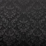Schwarzer Jacquard-Samtstrick - Ribes y Casals