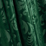 Grüner Jacquard-Samtstrick - Ribes y Casals