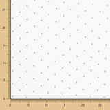 Oeko-Tex® Weißer Hintergrund Sterne Scherstrick - Ribes y Casals