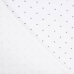 Oeko-Tex® Weißer Hintergrund Sterne Scherstrick - Ribes y Casals