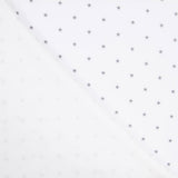 Oeko-Tex® Weißer Hintergrund Sterne Scherstrick - Ribes y Casals