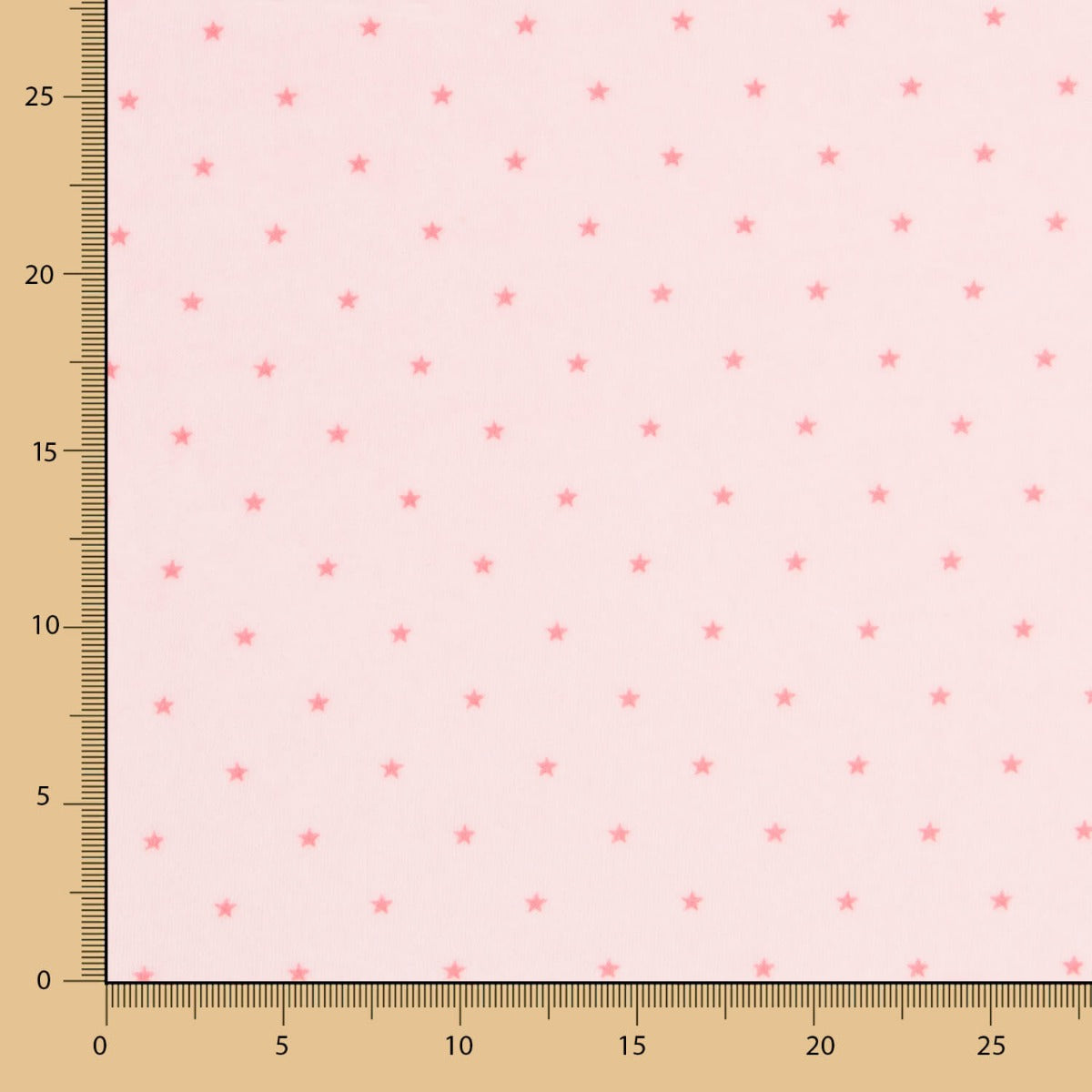 Oeko-Tex® Rosa Sterne Scherstrick - Ribes y Casals