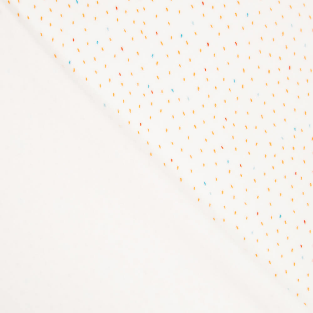 Oeko-Tex® Ecru Tröpfchengestrick Baumwolle - Ribes y Casals
