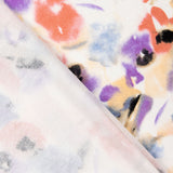Viskose Watercolour Floral Strick - Ribes y Casals