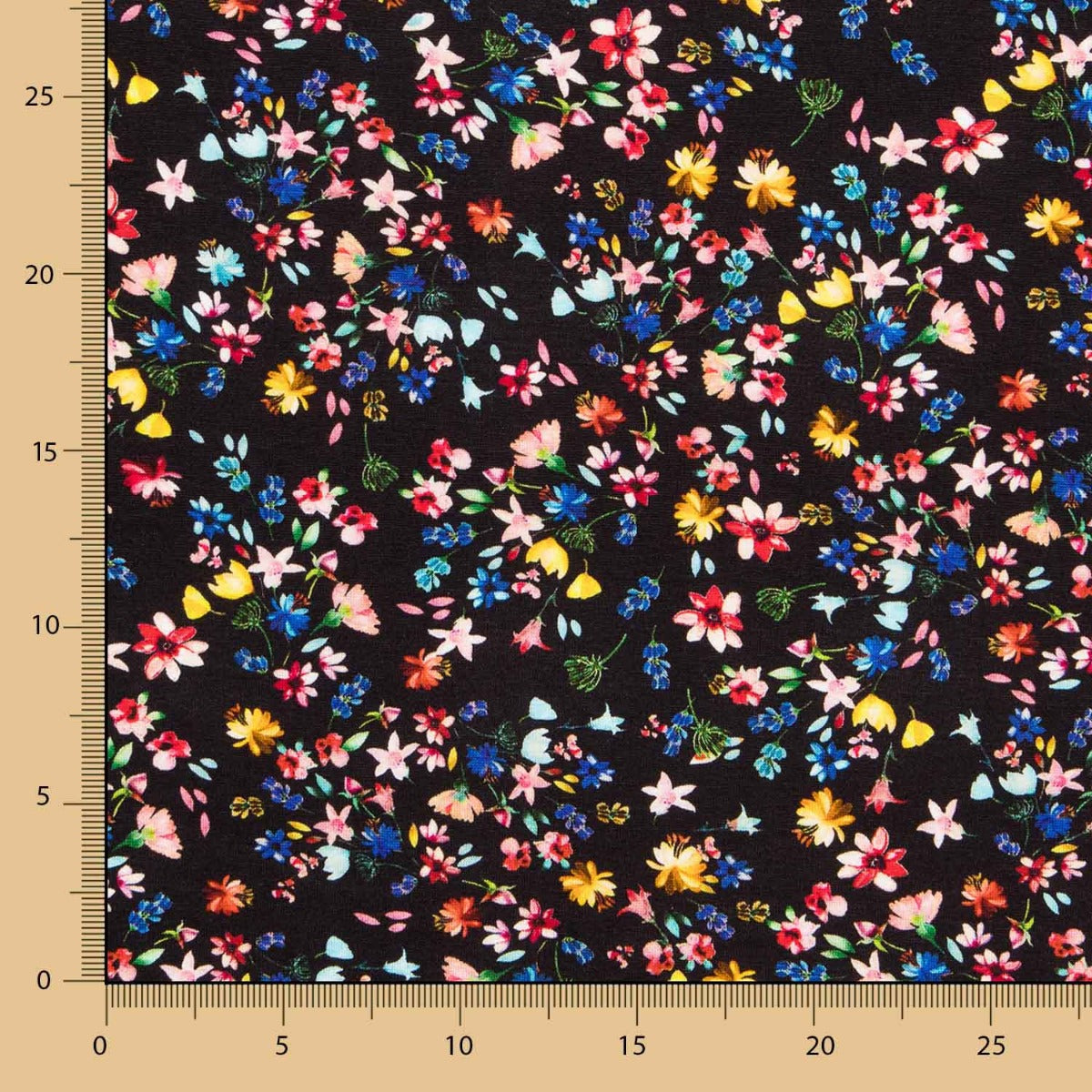 Viskose-Strickware Florecitas - Ribes y Casals