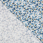 Blaue Viskose Florecitas-Strickwaren - Ribes y Casals