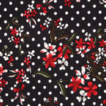 Blumen und Tupfen Viskosestrick - Ribes y Casals