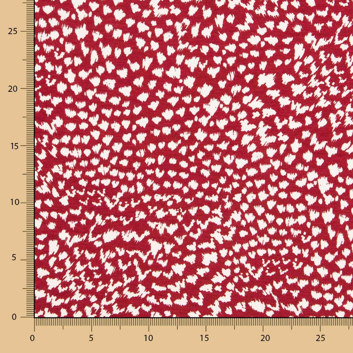 Ikat Viskosestrick Granat - Ribes y Casals