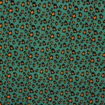 Mintgrüner Leopard Leopard Viskose-Strickwaren - Ribes y Casals