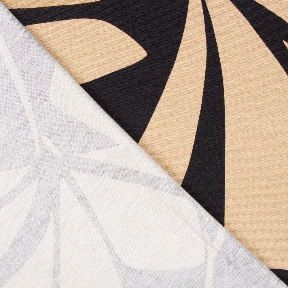 Viskose-Strickpalme Beige - Ribes y Casals