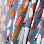 Viskose gestrickte Federn Blaugrau - Ribes y Casals