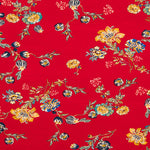 Rotes Retro-Viskosestrick Rot - Ribes y Casals