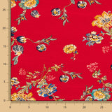 Rotes Retro-Viskosestrick Rot - Ribes y Casals