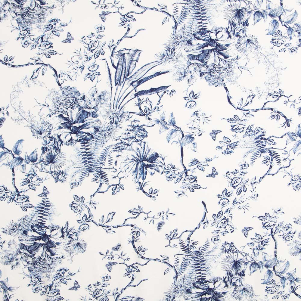 Viskose gestrickt Romantisch Blau - Ribes y Casals