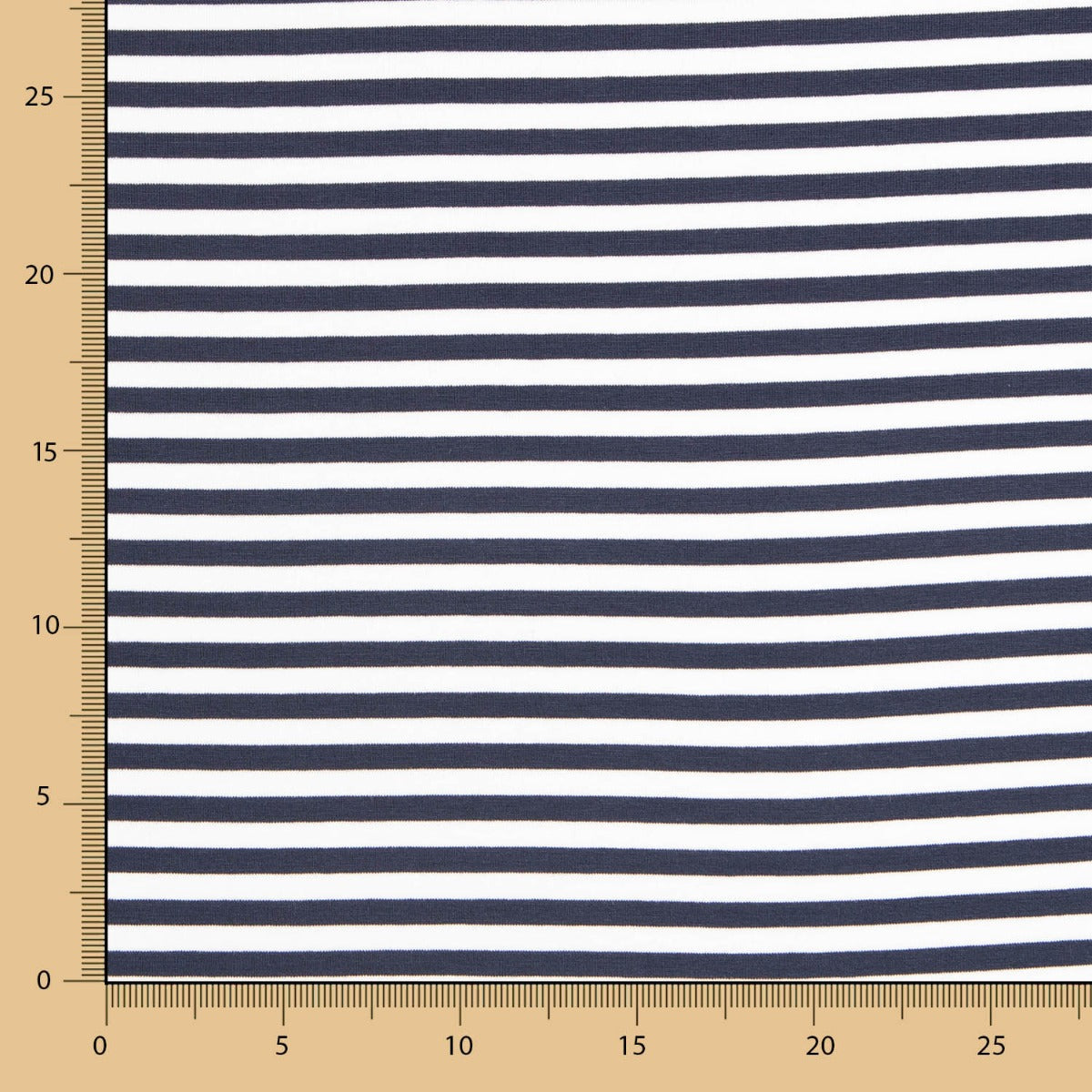 Marineblaue Viskosestreifen-Strickwaren - Ribes y Casals