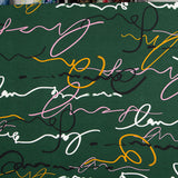 Gestrickte Viskose-Tags Grün - Ribes y Casals