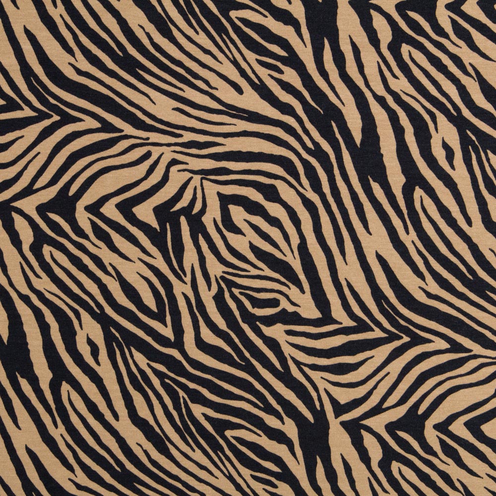 Tiger Viskosestrick Beige - Ribes y Casals